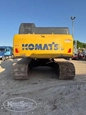 Back of used Komatsu Excavator